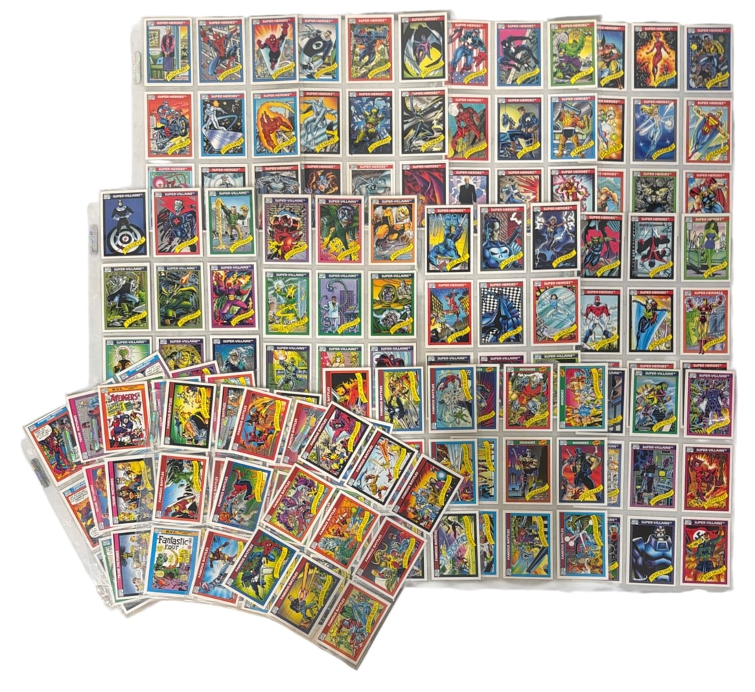 1990 Marvel Universe Series 1 Trading Cards By Impel: 1990 Marvel Universe Series 1 Trading Cards By Impel
