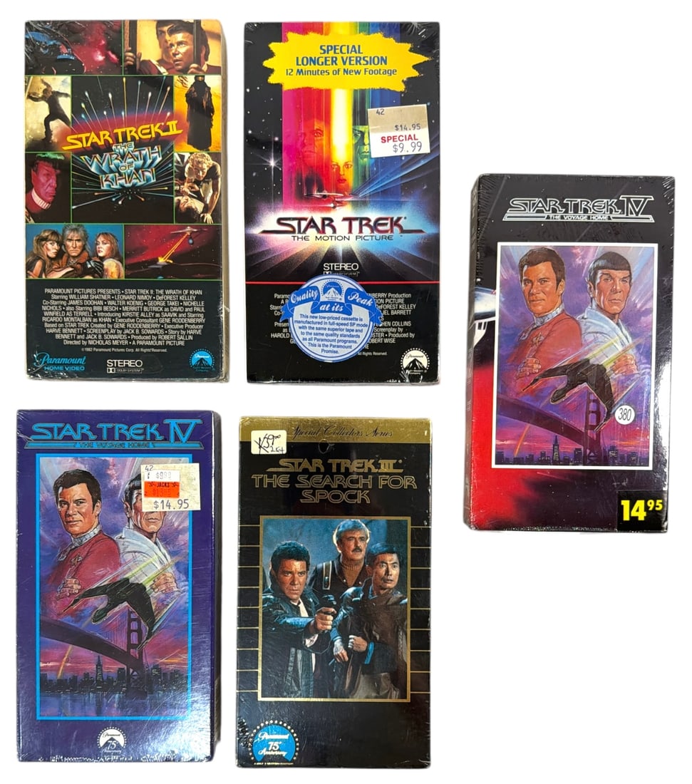Star Trek VHS Collection (1 of 2)