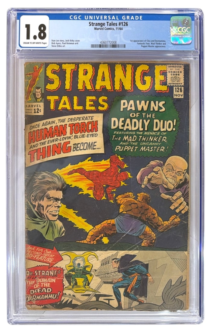Marvel Comics Strange Tales | No. 126 | Graded 1.8 (1 of 2)
