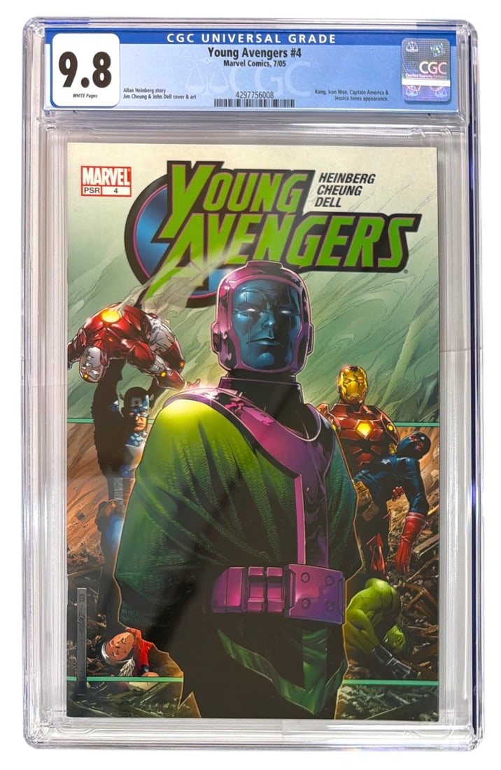 Marvel Comics Young Avengers | No. 4 | Graded 9.8 (1 of 2)