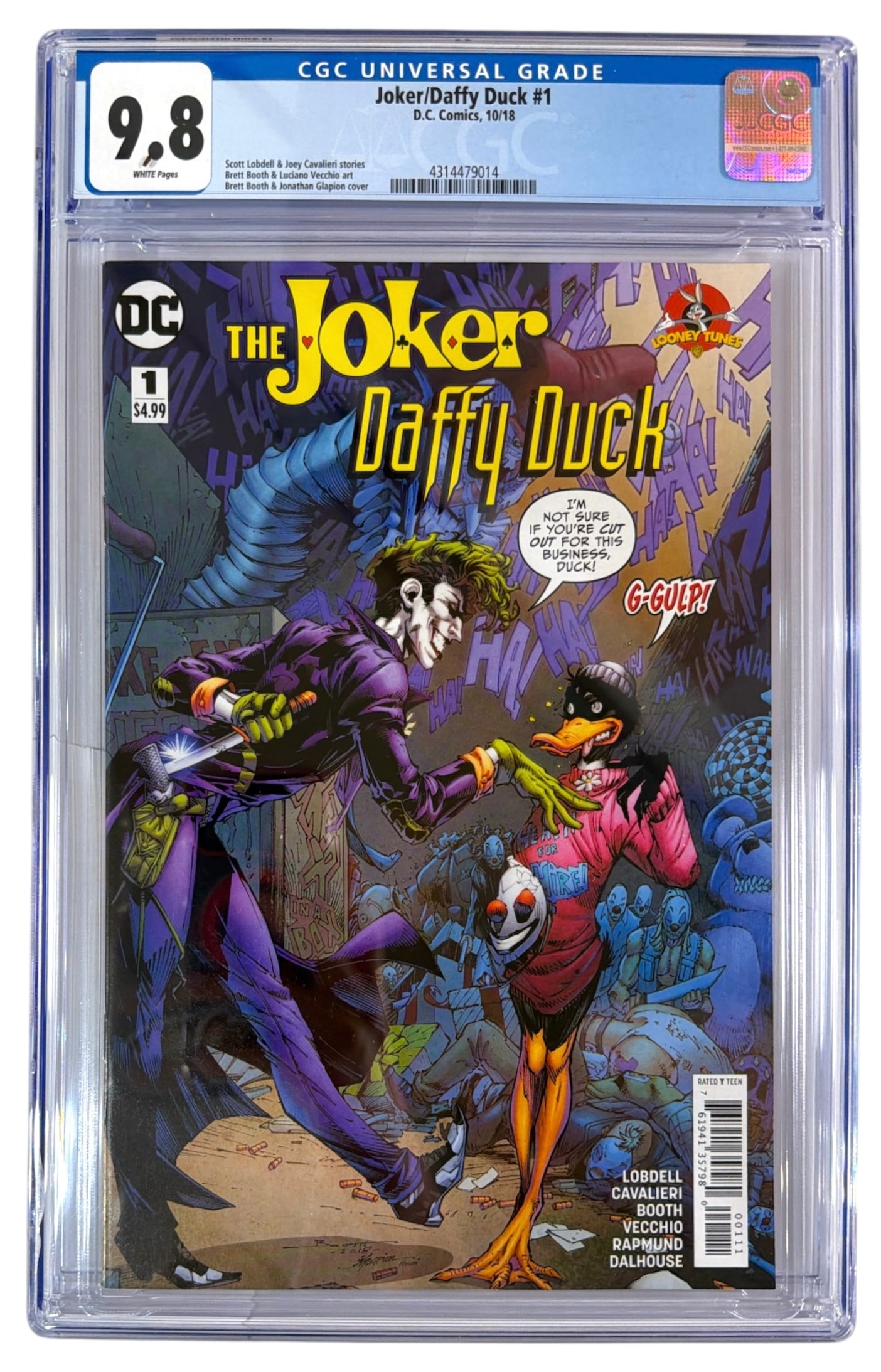 DC Comics Joker Daffy Duck | No.1 | Graded 9.8 (1 of 2)