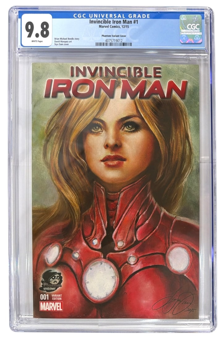 Marvel Comics Invincible Iron Man | No. 1 | Graded 9.8 (1 of 2)
