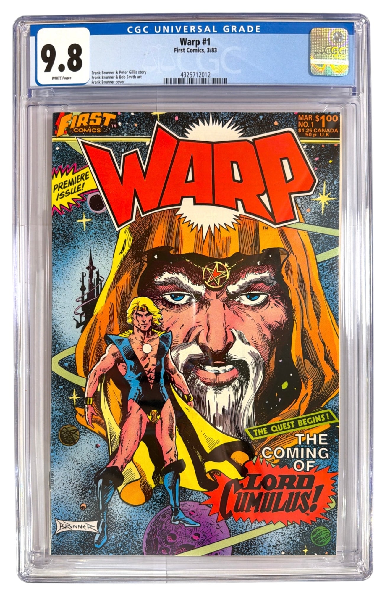First Comics Warp | No. 1 | Graded 9.8 (1 of 2)