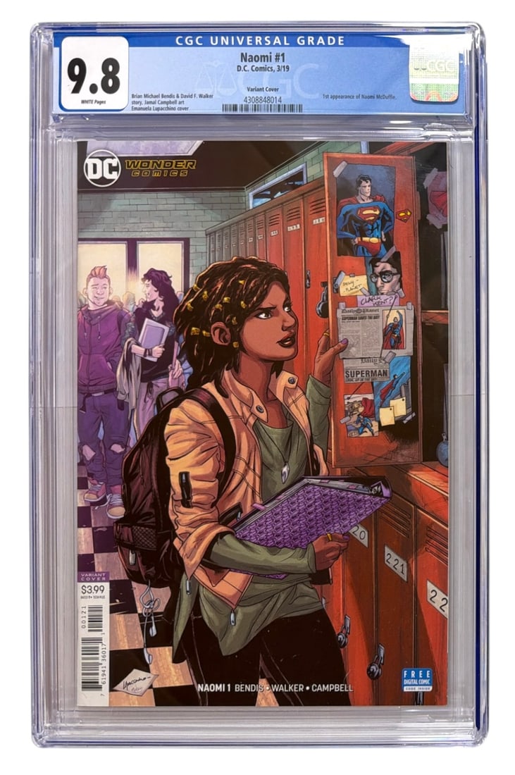 DC Comics Naomi | No. 1 | Graded 9.8 (1 of 2)