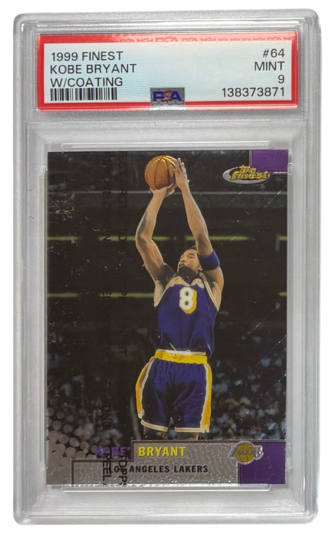 1999 Topps Finest Kobe Bryant | No. 64 | Graded 9 (1 of 2)