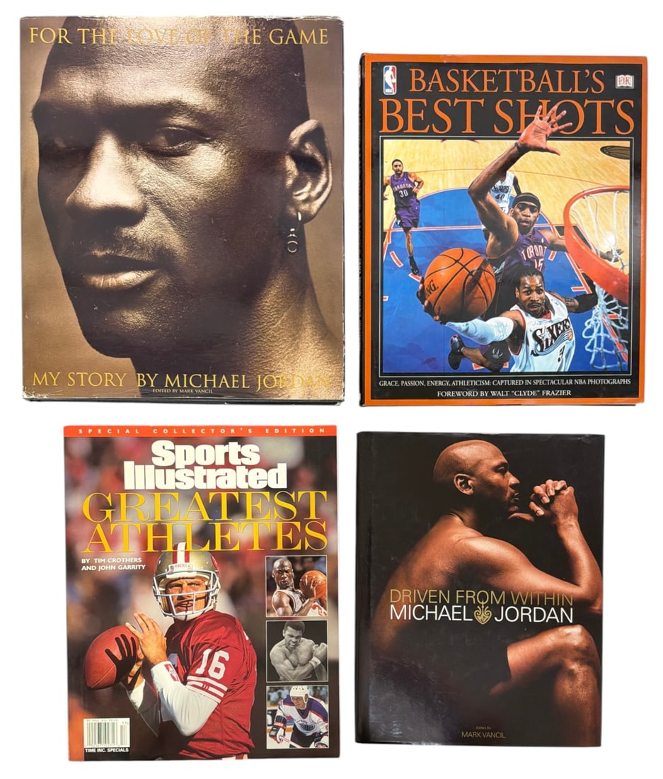Michael Jordan Book Collection | 4 pc. (1 of 2)
