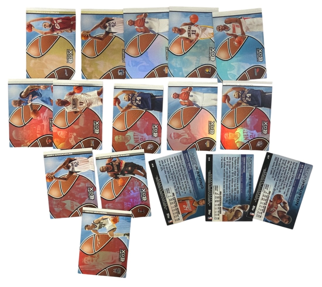 Basketball Trading Card Collection | Sport Trading Card Collection: AUTHENTICATION HAS NOT BEEN PERFORMED TO GUARANTEE VERIFICATION | All purchases are made at the buyers discretion