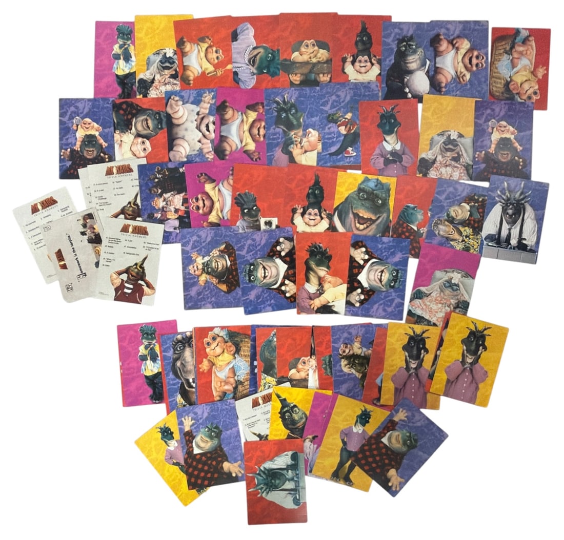 1992 Pro Set Dinosaurs TV Show Trading Card Collection (1 of 1)