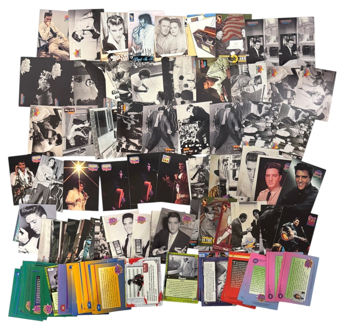 Vintage Elvis Presley Trading Card Collection (1 of 1)