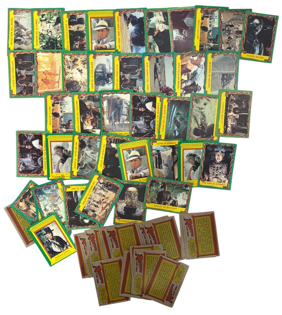 1981 Topps Raiders of the Lost Ark Trading Card Collection: 1981 Topps Raiders of the Lost Ark Trading Card Collection