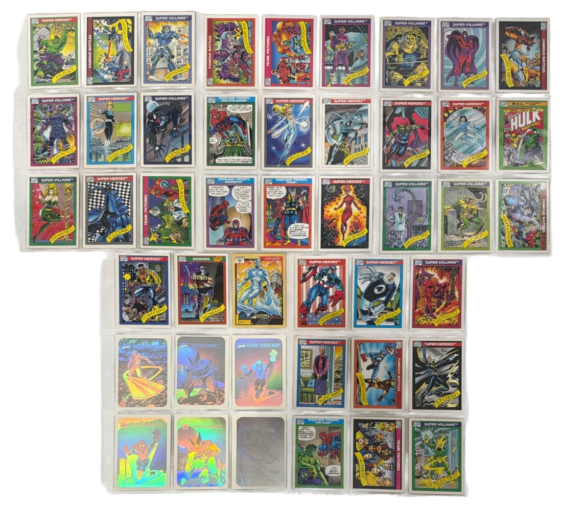 1990 Impel Marvel Universe Series 1 Trading Card Collection: 1990 Impel Marvel Universe Series 1 Trading Card Collection