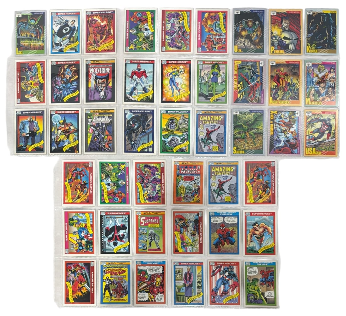1990 Impel Marvel Universe Series 1 Trading Card Collection: 1990 Impel Marvel Universe Series 1 Trading Card Collection