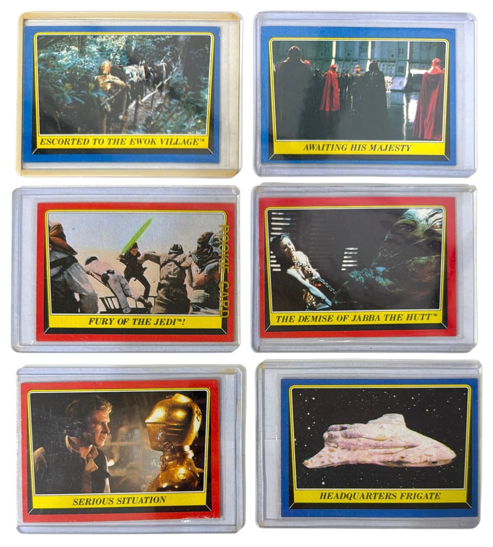 1983 Topps Star Wars Return of the Jedi Trading Card Collection: 1983 Topps Star Wars Return of the Jedi Trading Card Collection