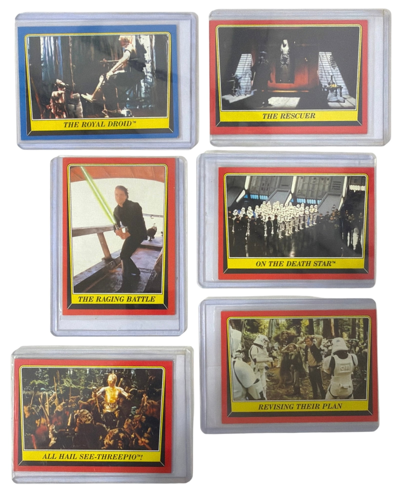 1983 Topps Star Wars Return of the Jedi Trading Card Collection: 1983 Topps Star Wars Return of the Jedi Trading Card Collection