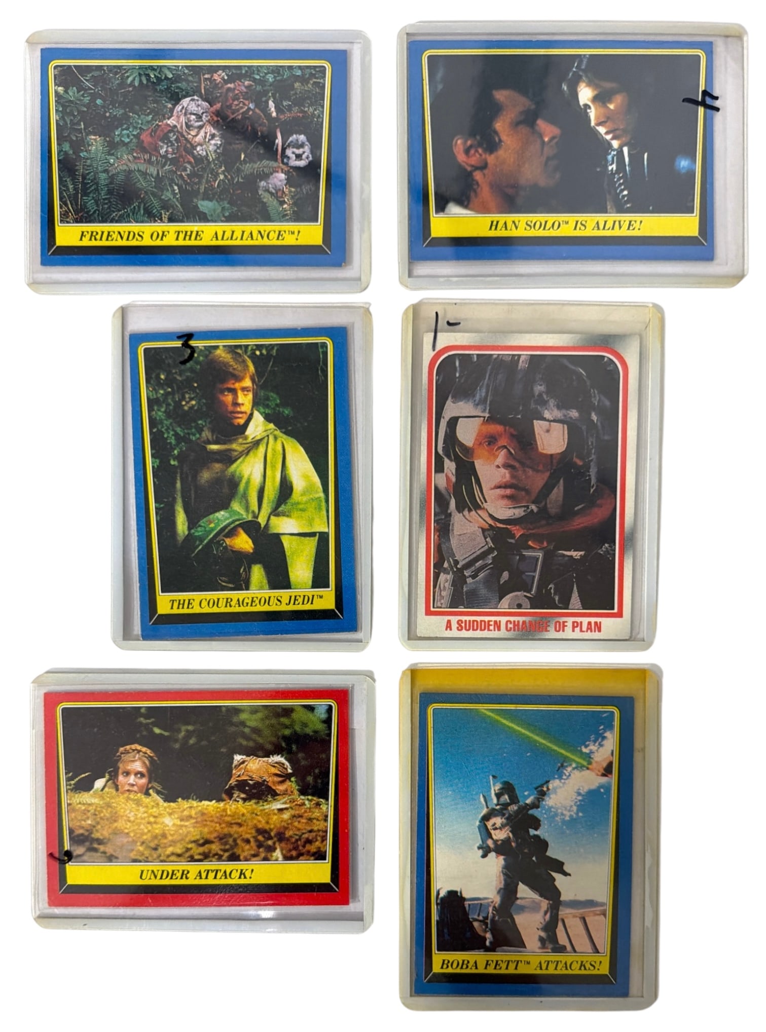 1983 Topps Star Wars Return of the Jedi Trading Card Collection: 1983 Topps Star Wars Return of the Jedi Trading Card Collection