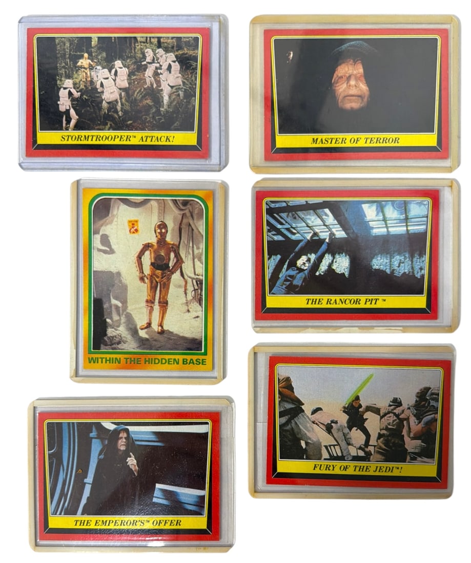 1983 Topps Star Wars Return of the Jedi Trading Card Collection: 1983 Topps Star Wars Return of the Jedi Trading Card Collection