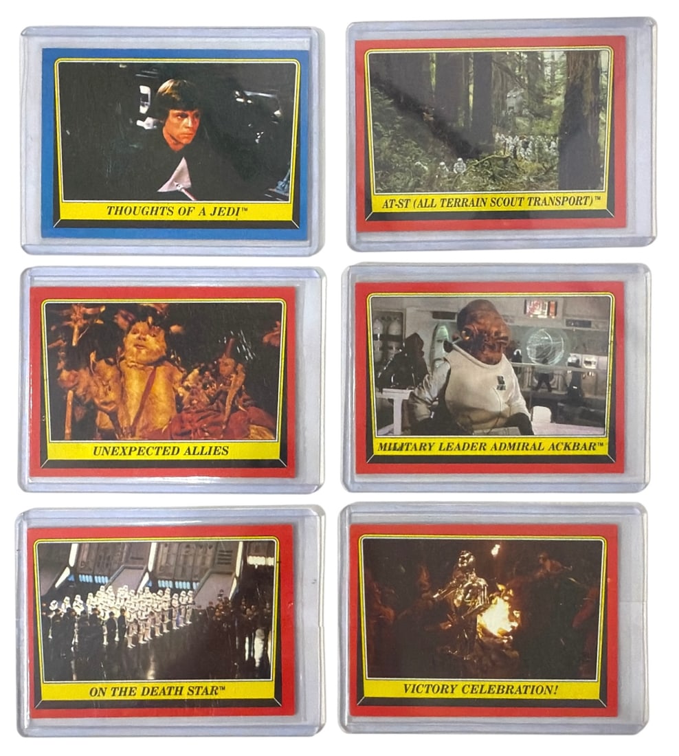 1983 Topps Star Wars Return of the Jedi Trading Card Collection: 1983 Topps Star Wars Return of the Jedi Trading Card Collection