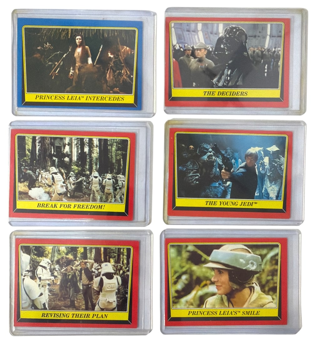 1983 Topps Star Wars Return of the Jedi Trading Card Collection: 1983 Topps Star Wars Return of the Jedi Trading Card Collection