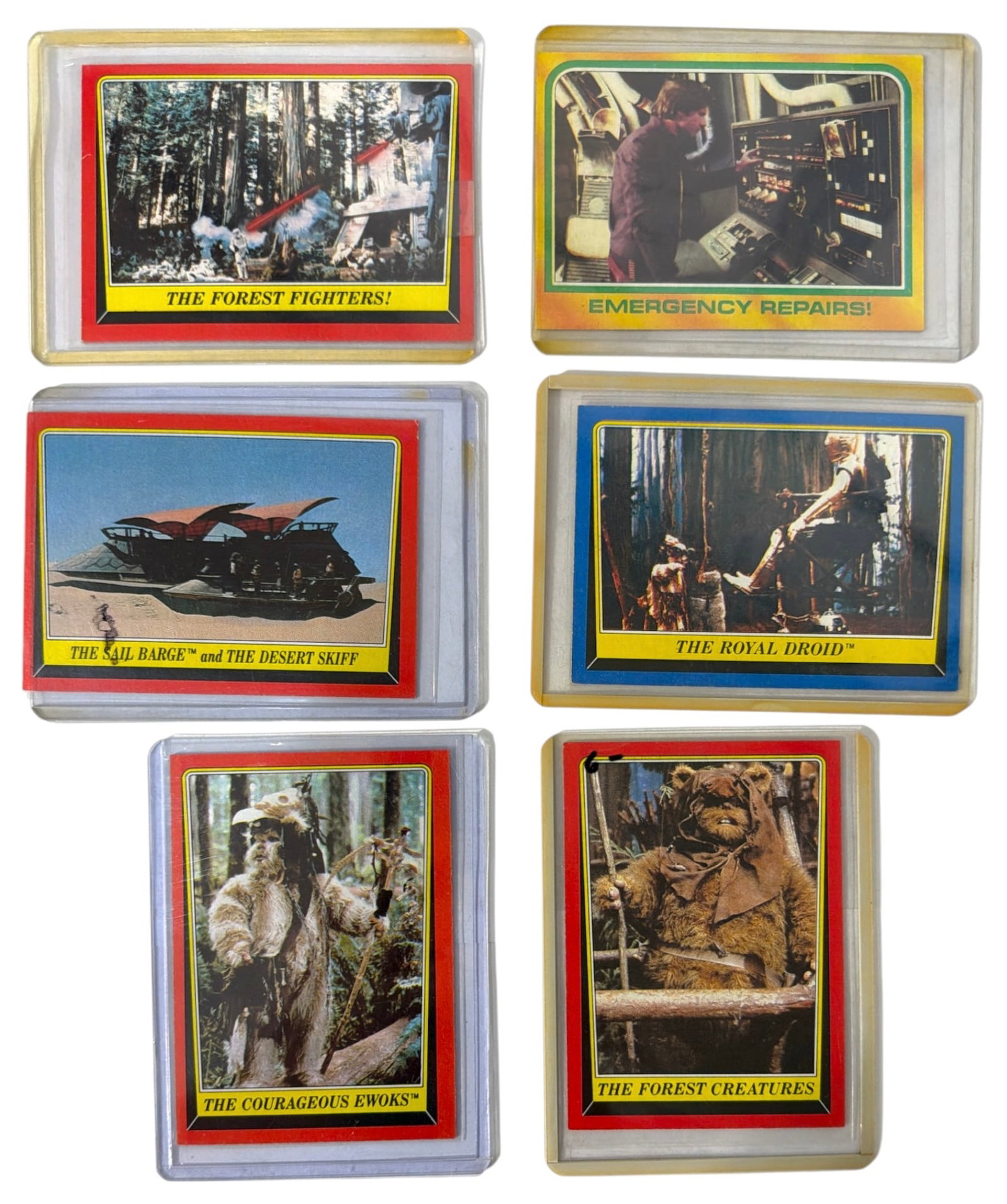 1983 Topps Star Wars Return of the Jedi Trading Card Collection: 1983 Topps Star Wars Return of the Jedi Trading Card Collection