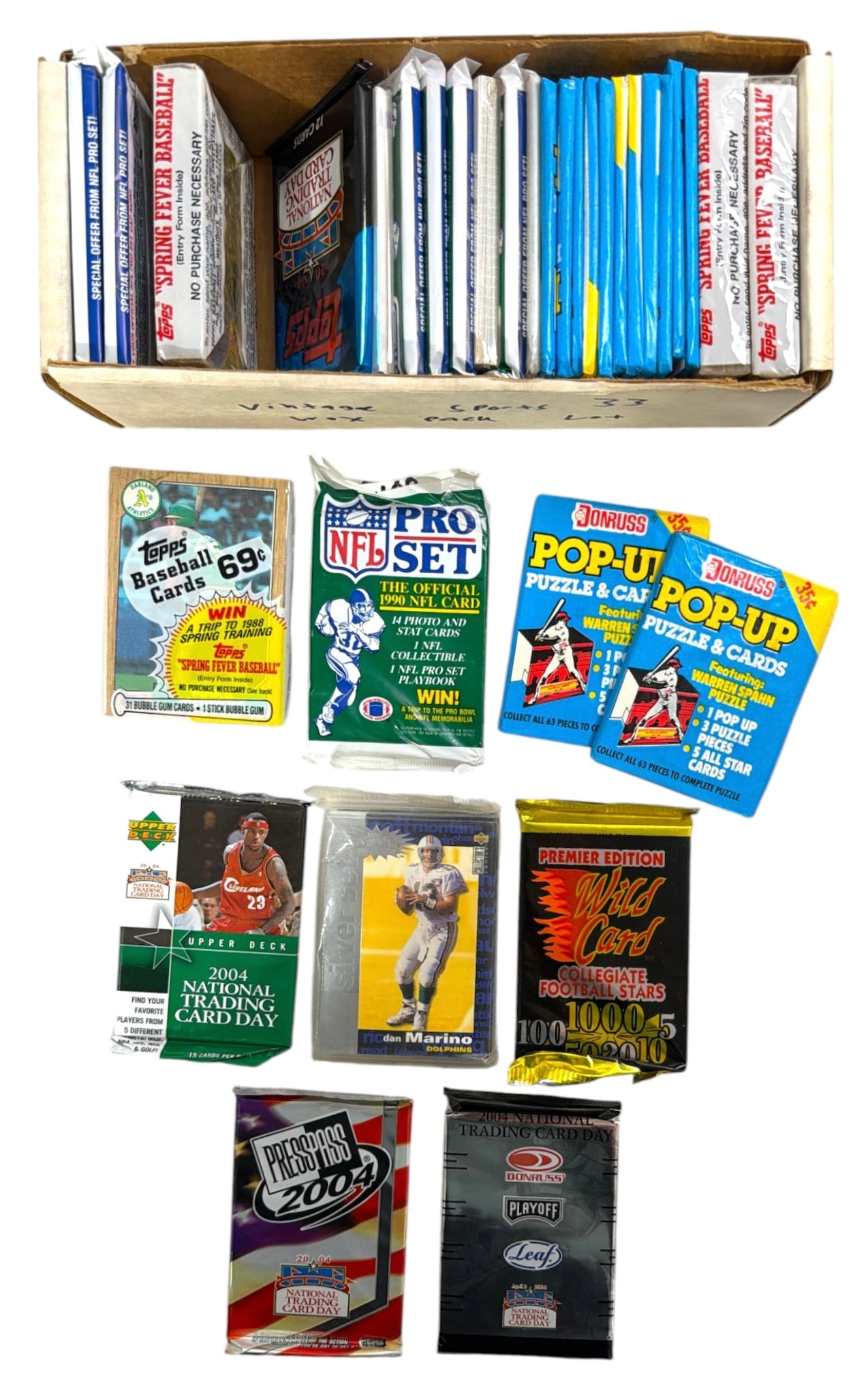 SEALED Trading Card Collection (1 of 1)