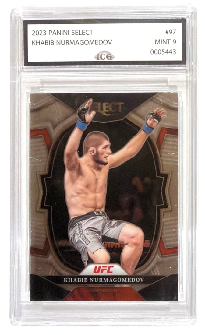 2023 Panini Select Khabib Nurmagomedov | No. 97 | Graded 9: 2023 Panini Select Khabib Nurmagomedov | No. 97 | Graded 9