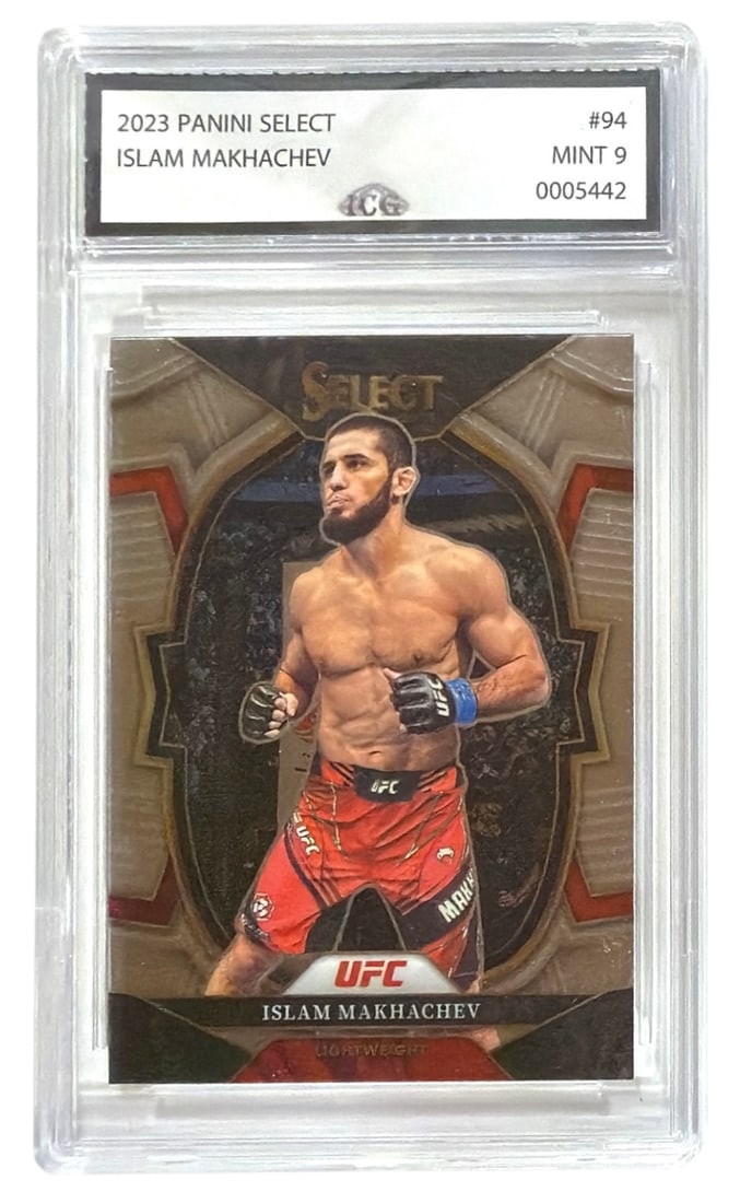 2023 Panini Select Islam Makhachev | No. 94 | Graded 9 (1 of 2)