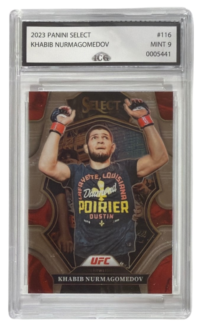 2023 Panini Select Khabib Nurmagomedov | No. 116 | Graded 9 (1 of 2)