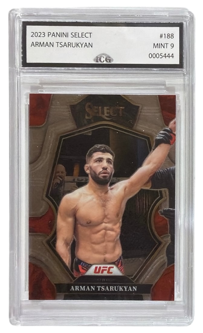 2023 Panini Select Arman Tsarukyan | No. 188. | Graded 9 (1 of 2)