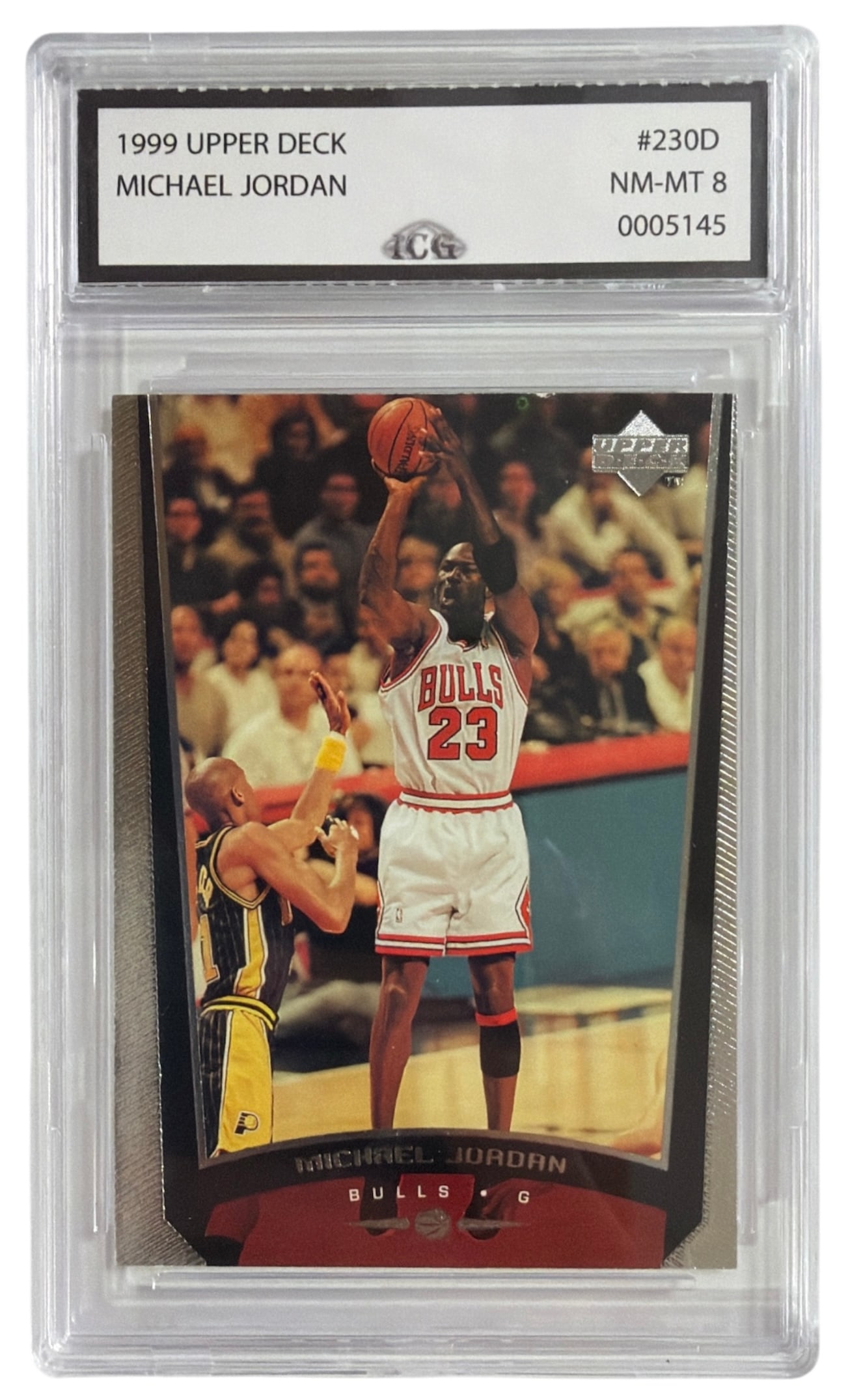 1999 Upper Deck Michael Jordan | No. 230D | Graded 8 (1 of 2)