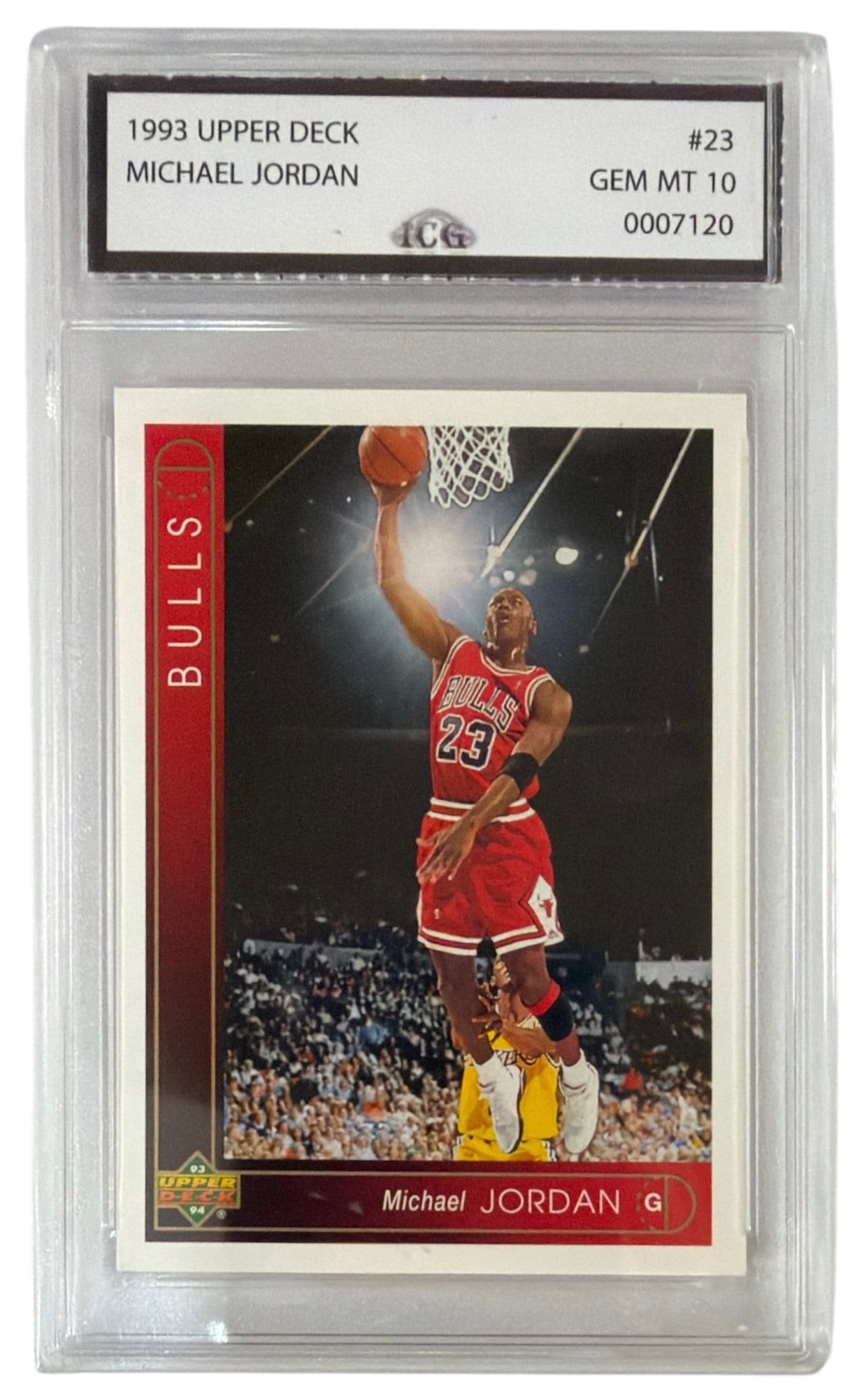 1993 Upper Deck Michael Jordan | No. 23 | Graded 10 (1 of 2)
