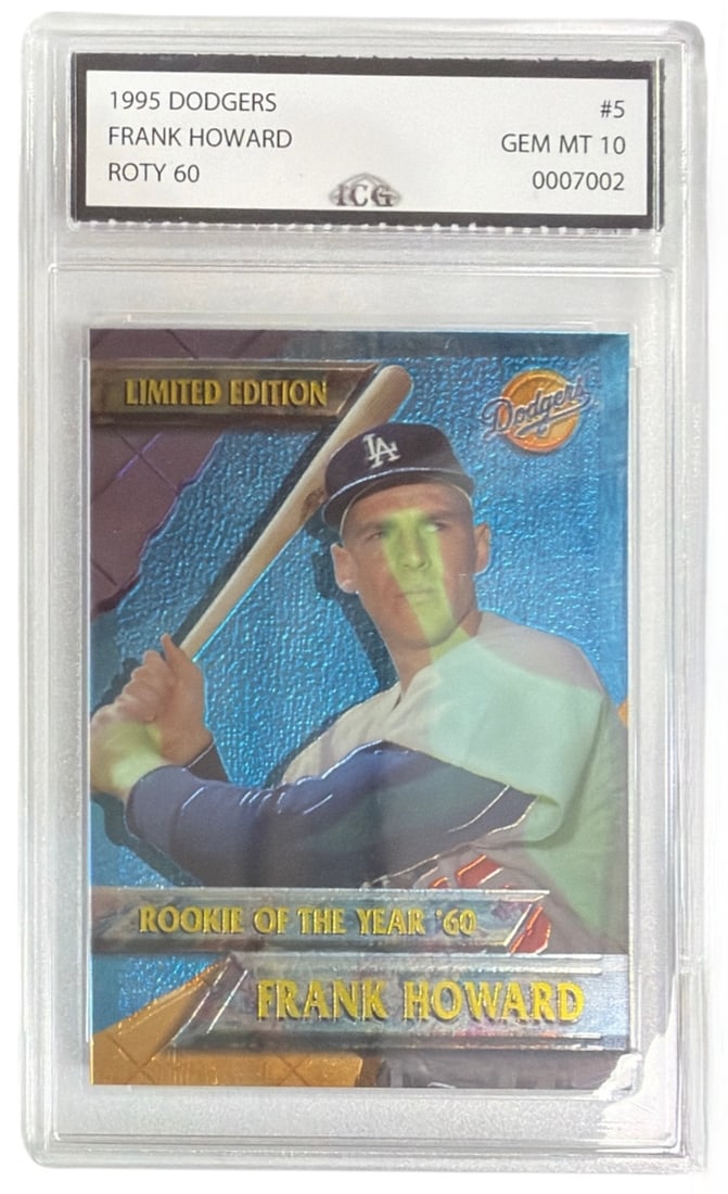 1995 Dodgers Limited Edition Frank Howard | No. 5 | Graded 10 (1 of 2)