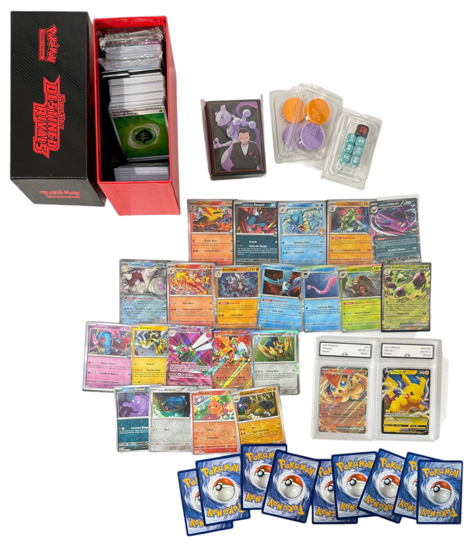 Pokemon Trading Card Collection: AUTHENTICATION HAS NOT BEEN PERFORMED TO GUARANTEE VERIFICATION | All purchases are made at the buyers discretion