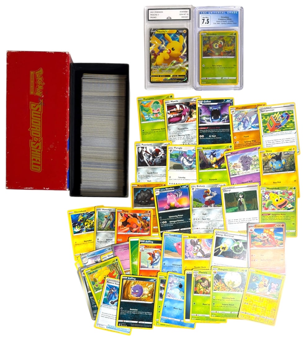 Pokemon Trading Card Collection: AUTHENTICATION HAS NOT BEEN PERFORMED TO GUARANTEE VERIFICATION | All purchases are made at the buyers discretion