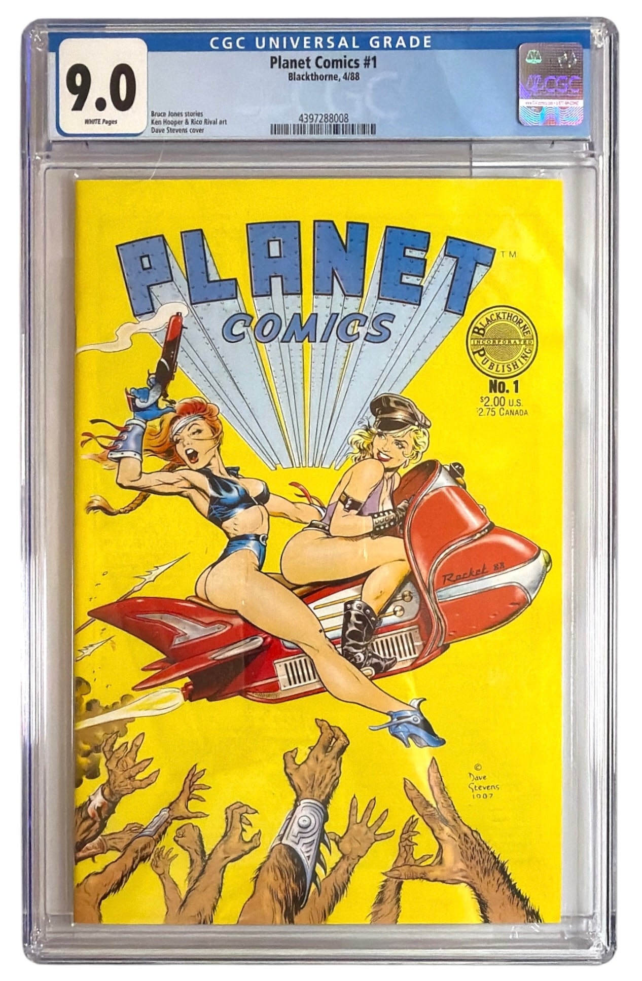 Blackthornes Planet Comics | No. 1 | Graded 9: Blackthornes Planet Comics | No. 1 | Graded 9