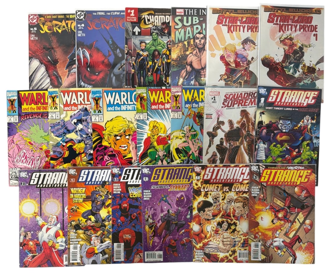Vintage Marvel and DC Comic Book Collection (1 of 1)