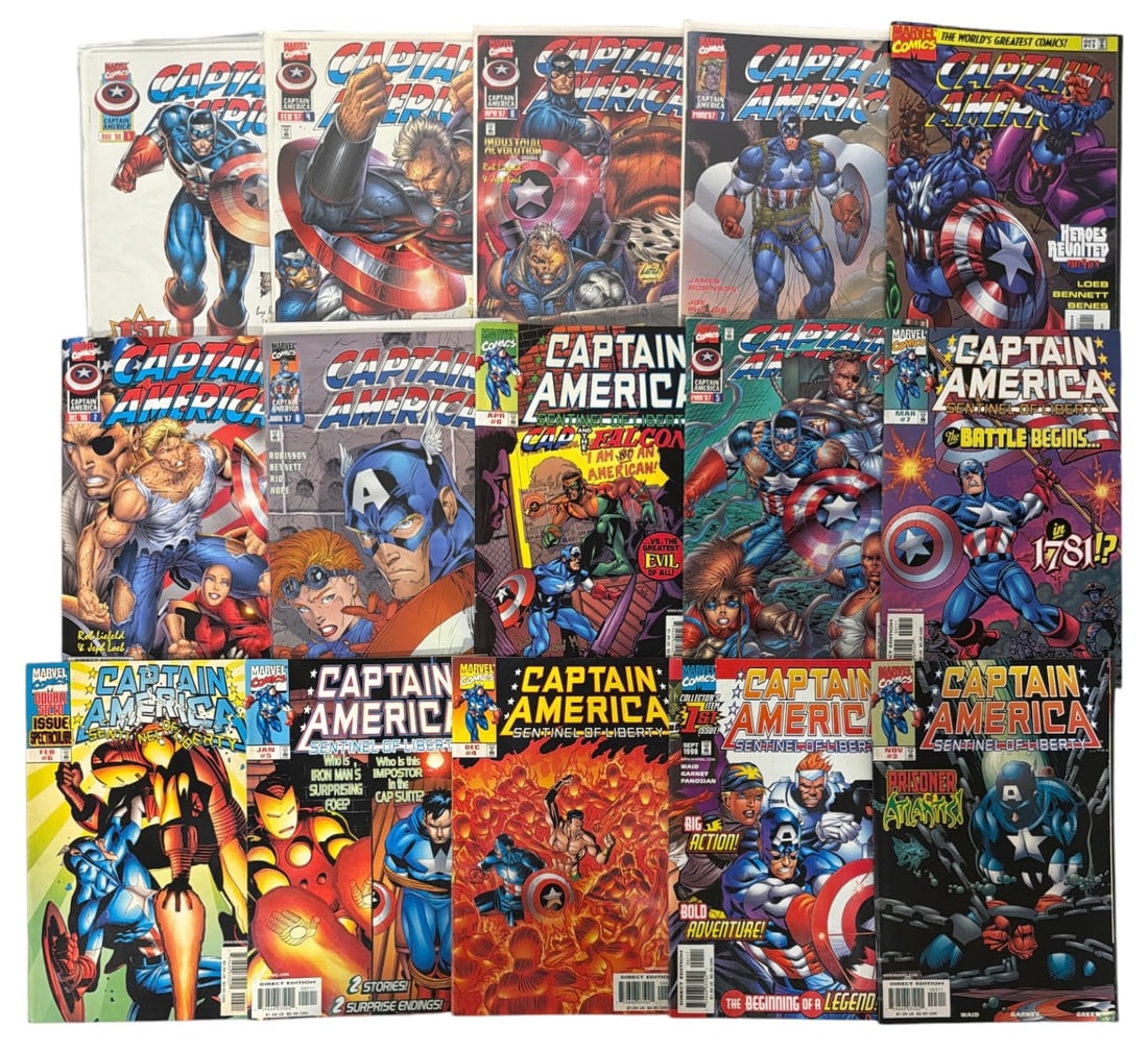 Marvels Captain America Series Comic Book Collection: Marvels Captain America Series Comic Book Collection