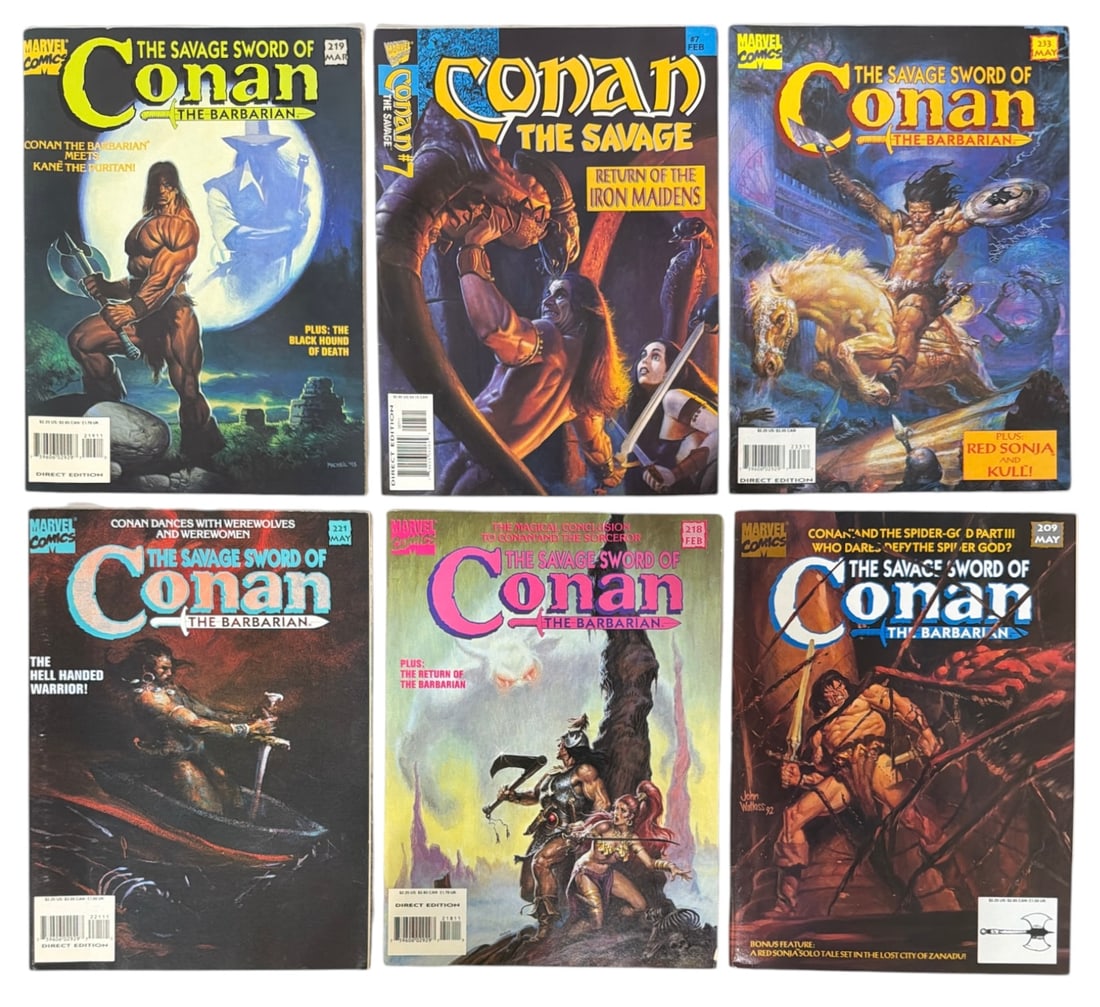 Marvels Conan The Barbarian Series Comic Book Collection: Marvels Conan The Barbarian Series Comic Book Collection