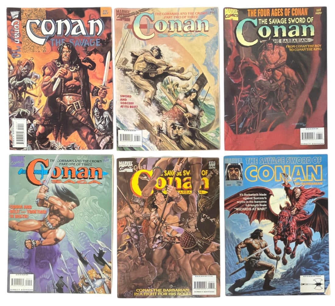Marvels Conan The Barbarian Series Comic Book Collection: Marvels Conan The Barbarian Series Comic Book Collection