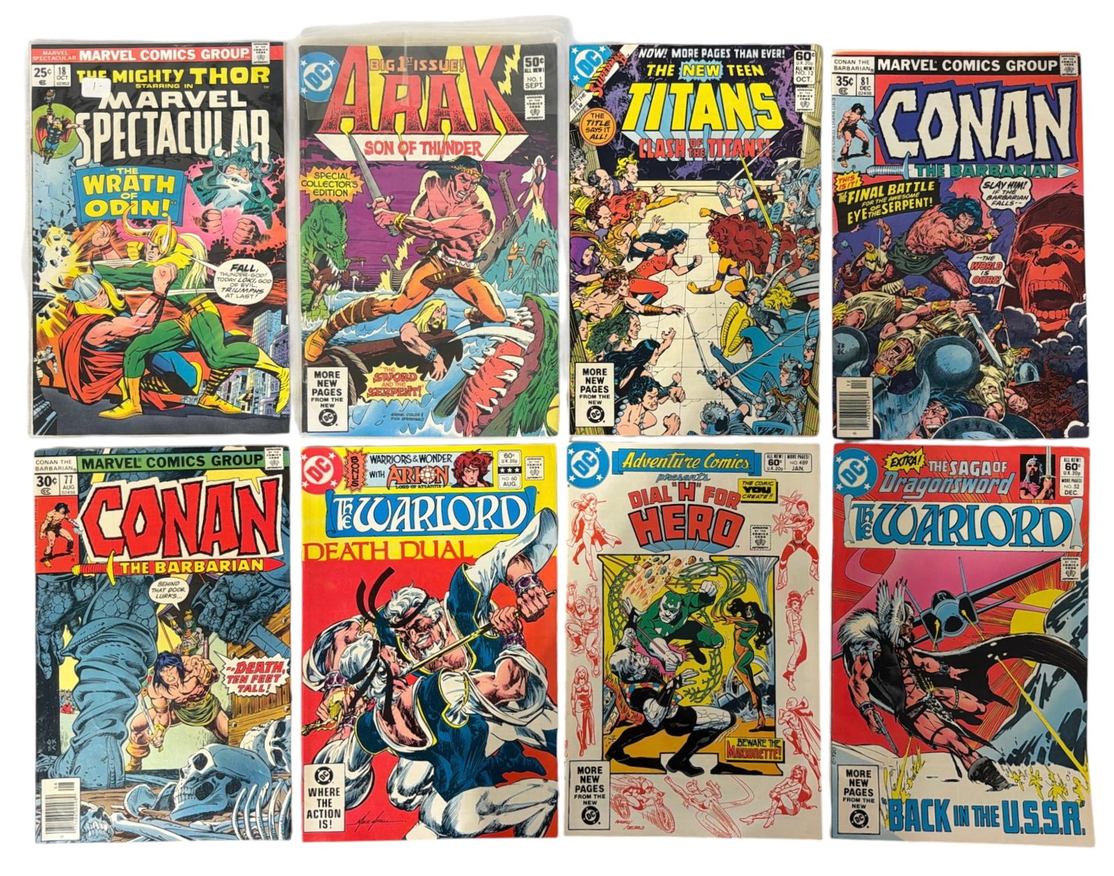 Vintage Marvel and DC Comic Book Collection (1 of 2)