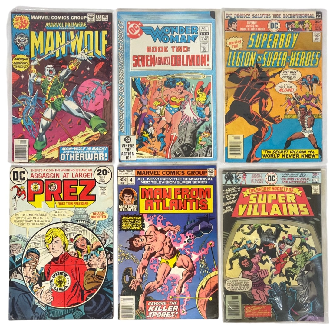 Vintage Marvel and DC Comic Book Collection (1 of 2)