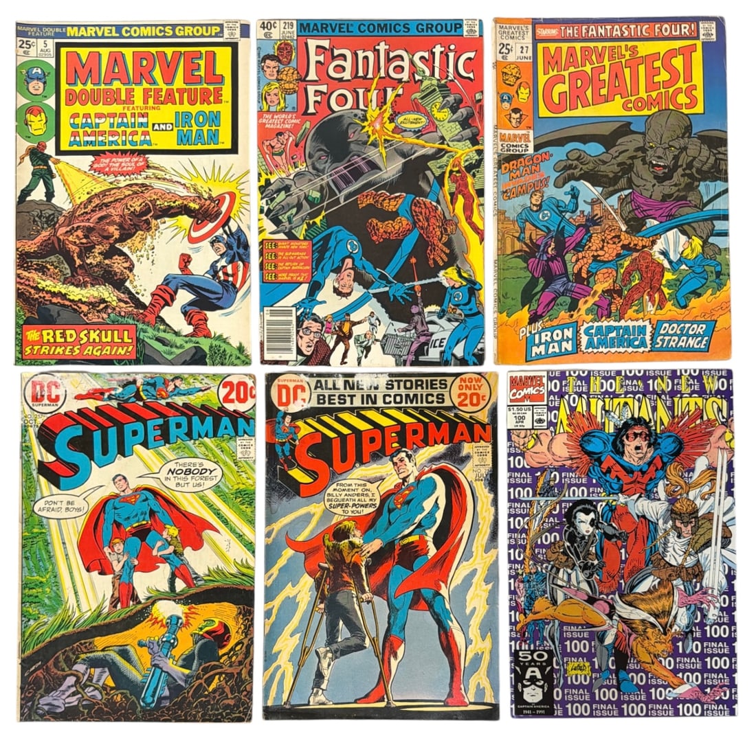 Vintage Marvel and DC Comic Book Collection (1 of 2)
