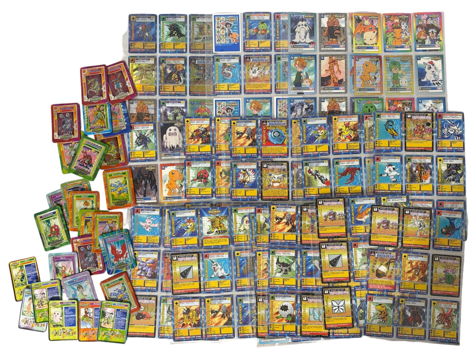 Vintage Digimon Trading Card Collection: AUTHENTICATION HAS NOT BEEN PERFORMED TO GUARANTEE VERIFICATION | All purchases are made at the buyers discretion