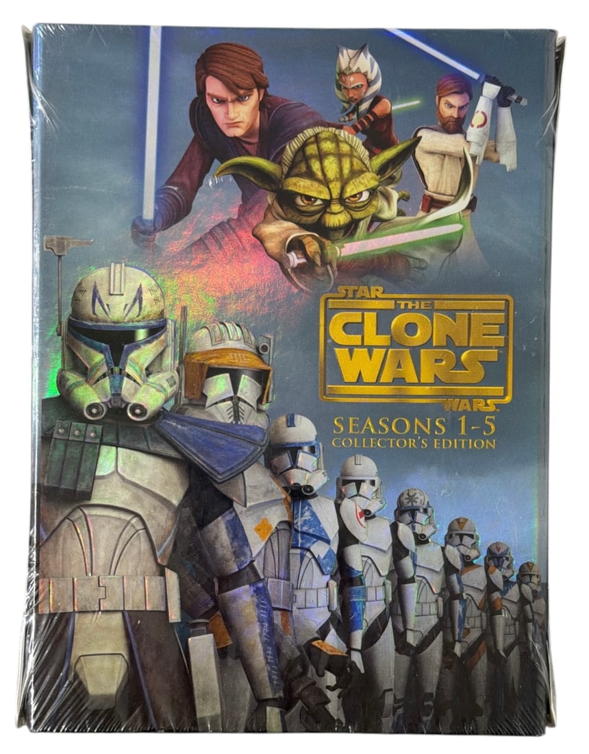 SEALED Star Wars The Clone Wars | Seasons 1 to 5 Collectors Editions (1 of 2)