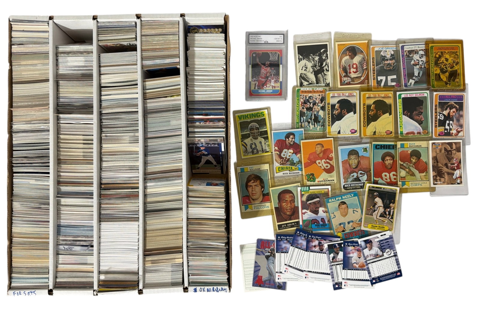 Sport Trading Card Collection: AUTHENTICATION HAS NOT BEEN PERFORMED TO GUARANTEE VERIFICATION | All purchases are made at the buyers discretion
