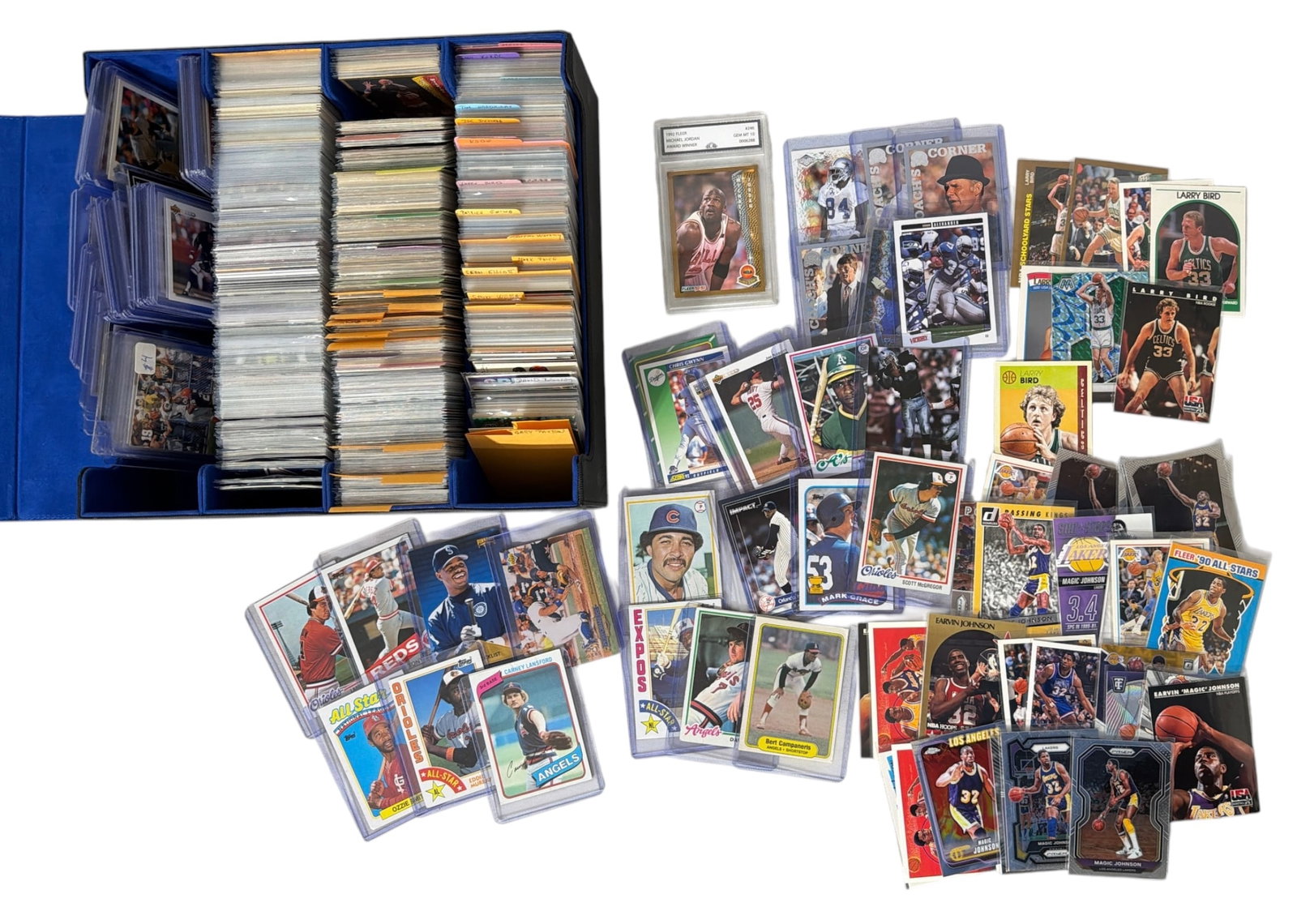 Sport Trading Card Collection: AUTHENTICATION HAS NOT BEEN PERFORMED TO GUARANTEE VERIFICATION | All purchases are made at the buyers discretion
