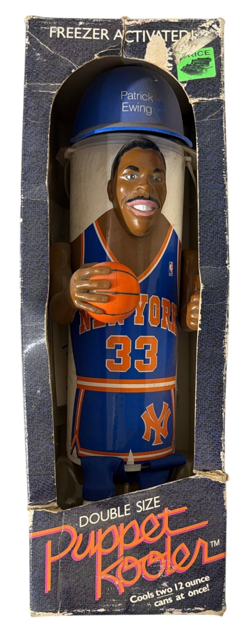 1989 Patrick Ewing New York Knicks Puppet Kooler (1 of 2)