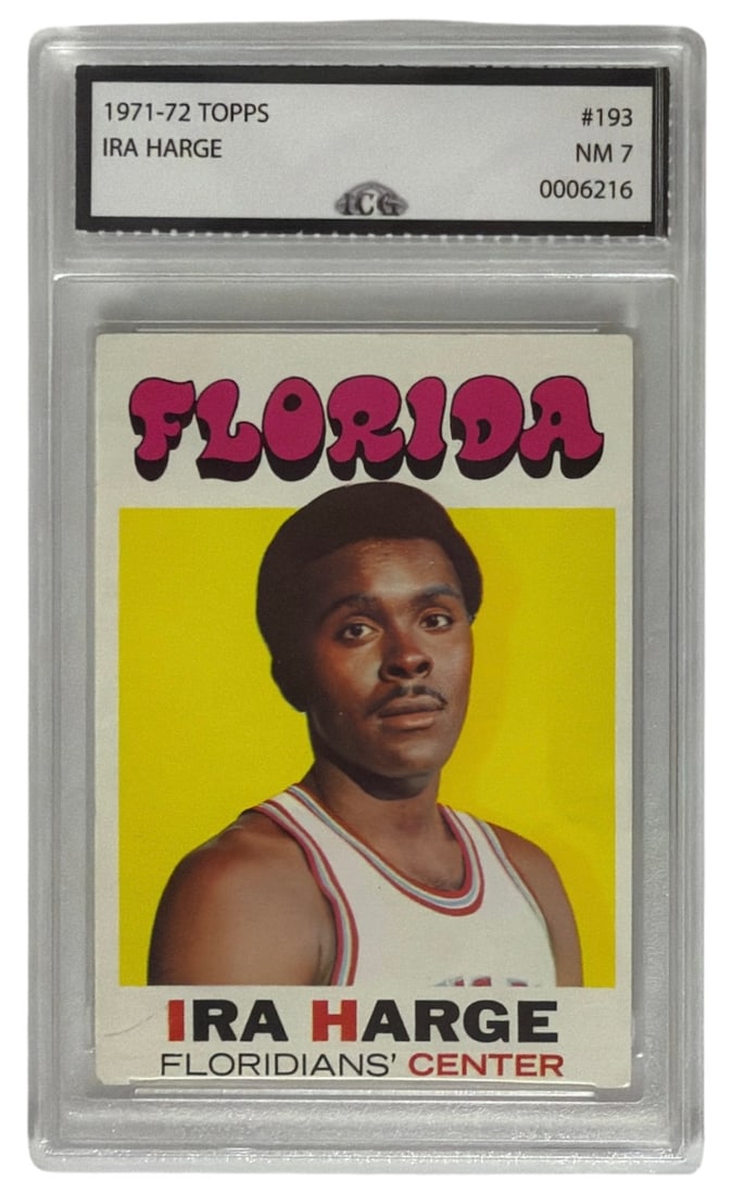 1971 to 72 Topps Ira Harge | No. 193 | Graded 7: 1971 to 72 Topps Ira Harge | No. 193 | Graded 7