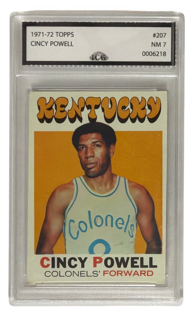 1971 to 72 Topps Cincy Powell | No. 207 | Graded 7 (1 of 2)
