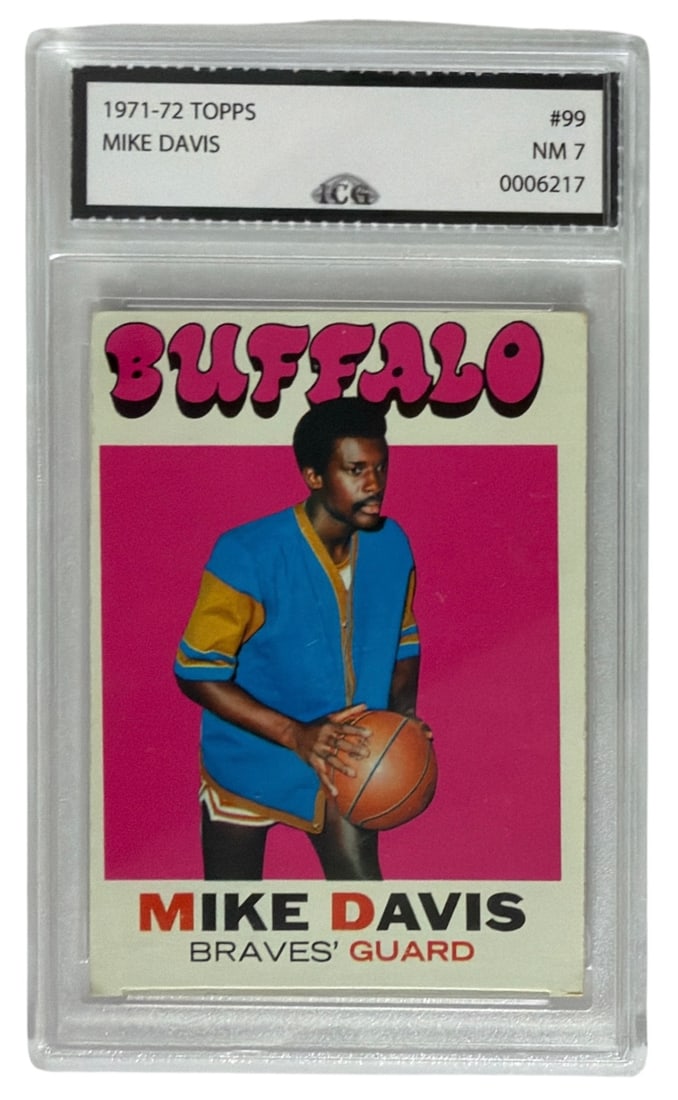 1971 to 72 Topps Mike Davis | No. 99 | Graded 7 (1 of 2)