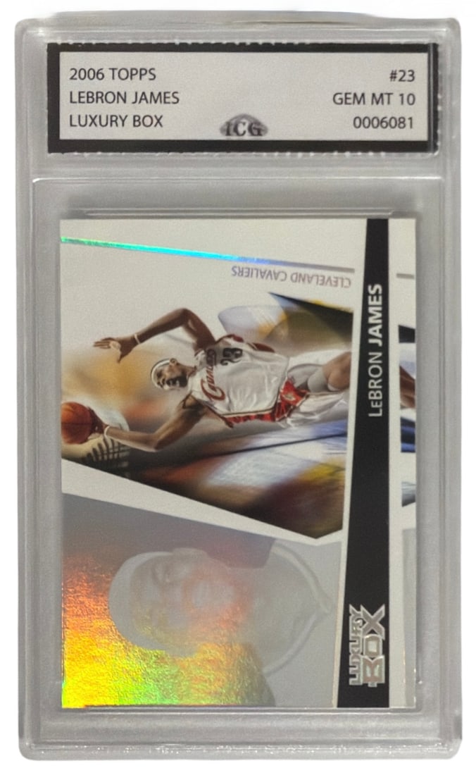 2006 Topps Luxury Box Lebron James | No. 23 | Graded 10 (1 of 2)